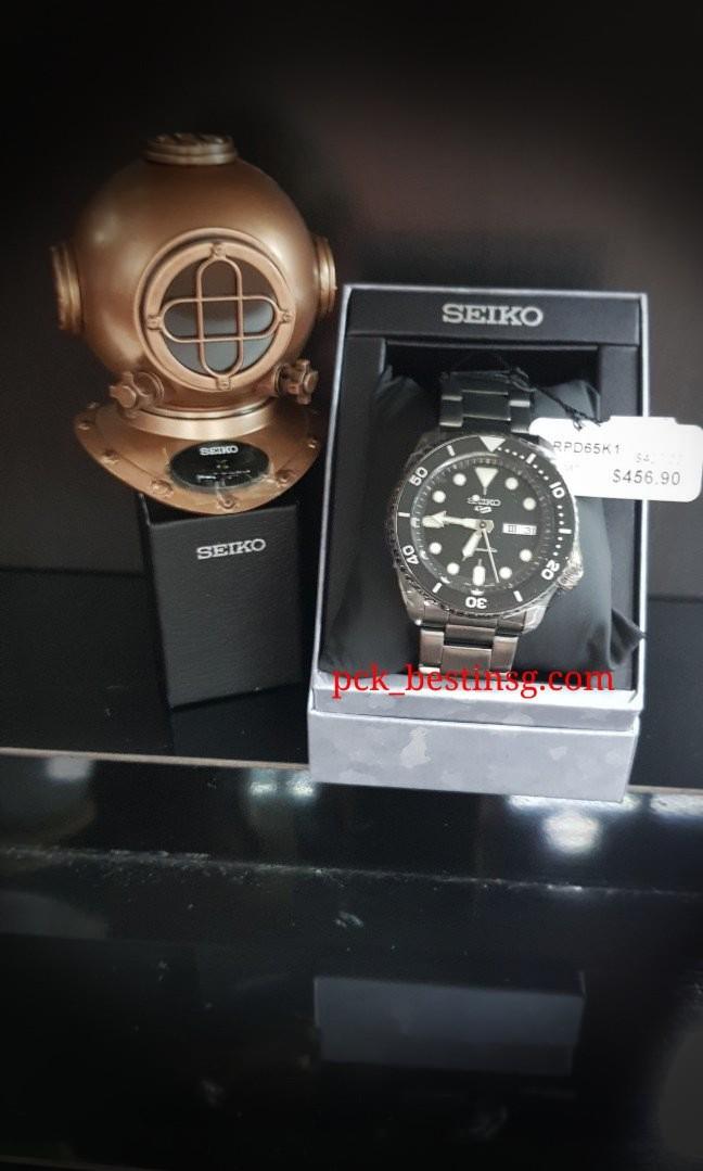 Seiko 5 Sport Srpd65k1 Brand New Full Set 1 Year International Warranty Men S Fashion Watches On Carousell