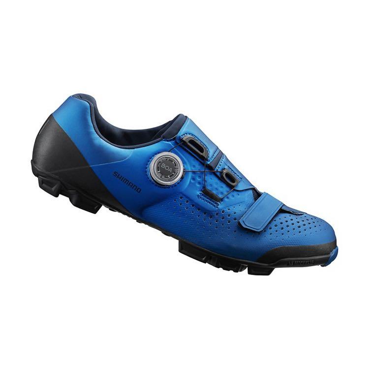 Shimano XC501 SH XC501 MTB Shoe. EU45 Blue Regular Fit Sports Equipment Bicycles Parts Parts Accessories on Carousell