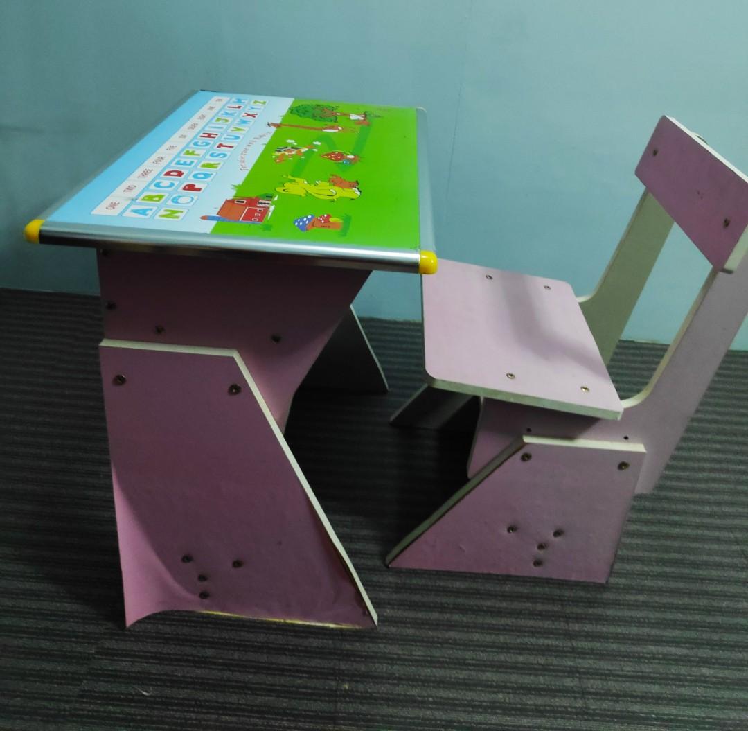 Small study table (Category: Tables & Sets) located in Quezon City. Submitted by relaksss (Listing ID 252895409, Image 3). Description: For ages 1-5 yrs old. Fairview QC Area 09273115333 #4theplanet.