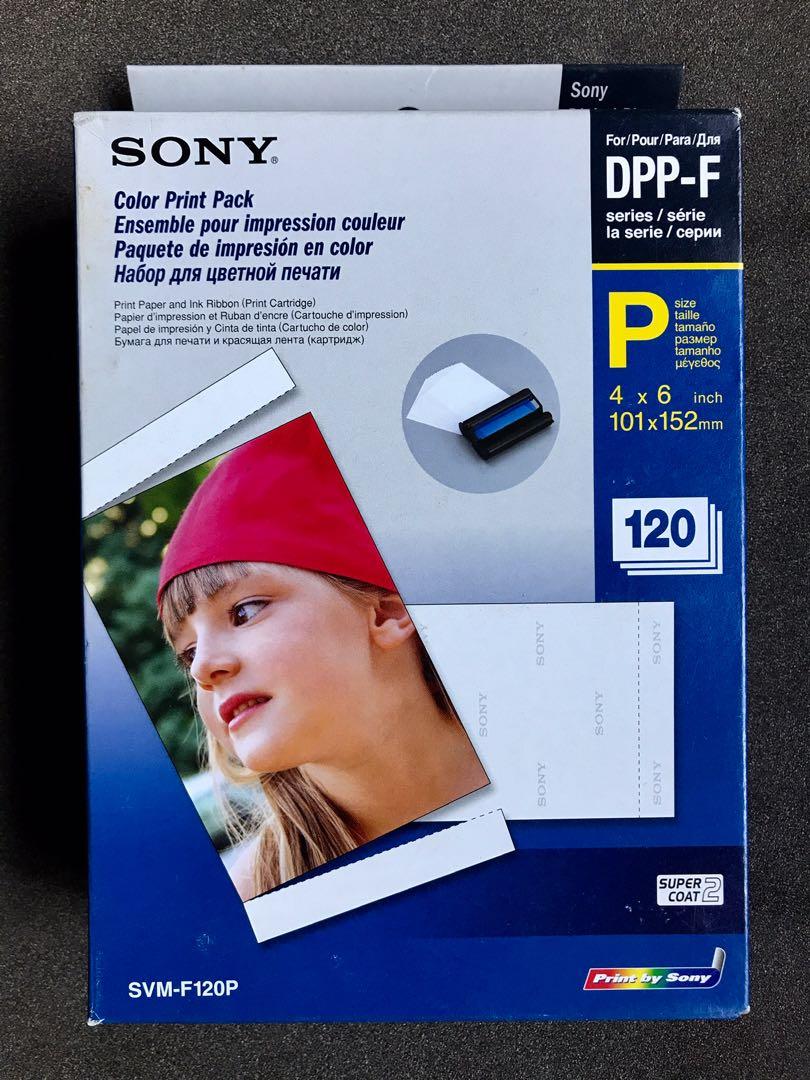 Sony Color Photo Printer Paper Pack SVM-F120P, Computers & Tech ...
