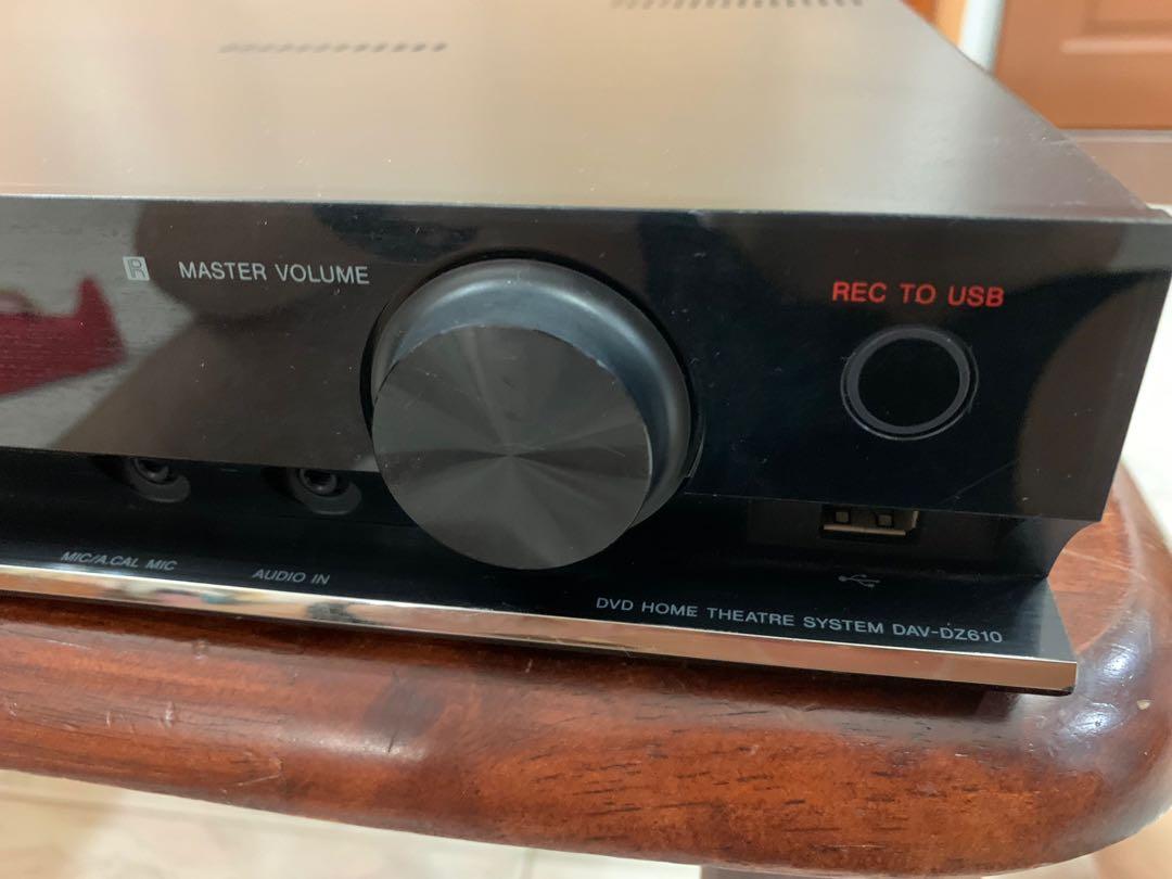 Sony Home Theatre System DAV-DZ610, TV & Home Appliances, TV ...