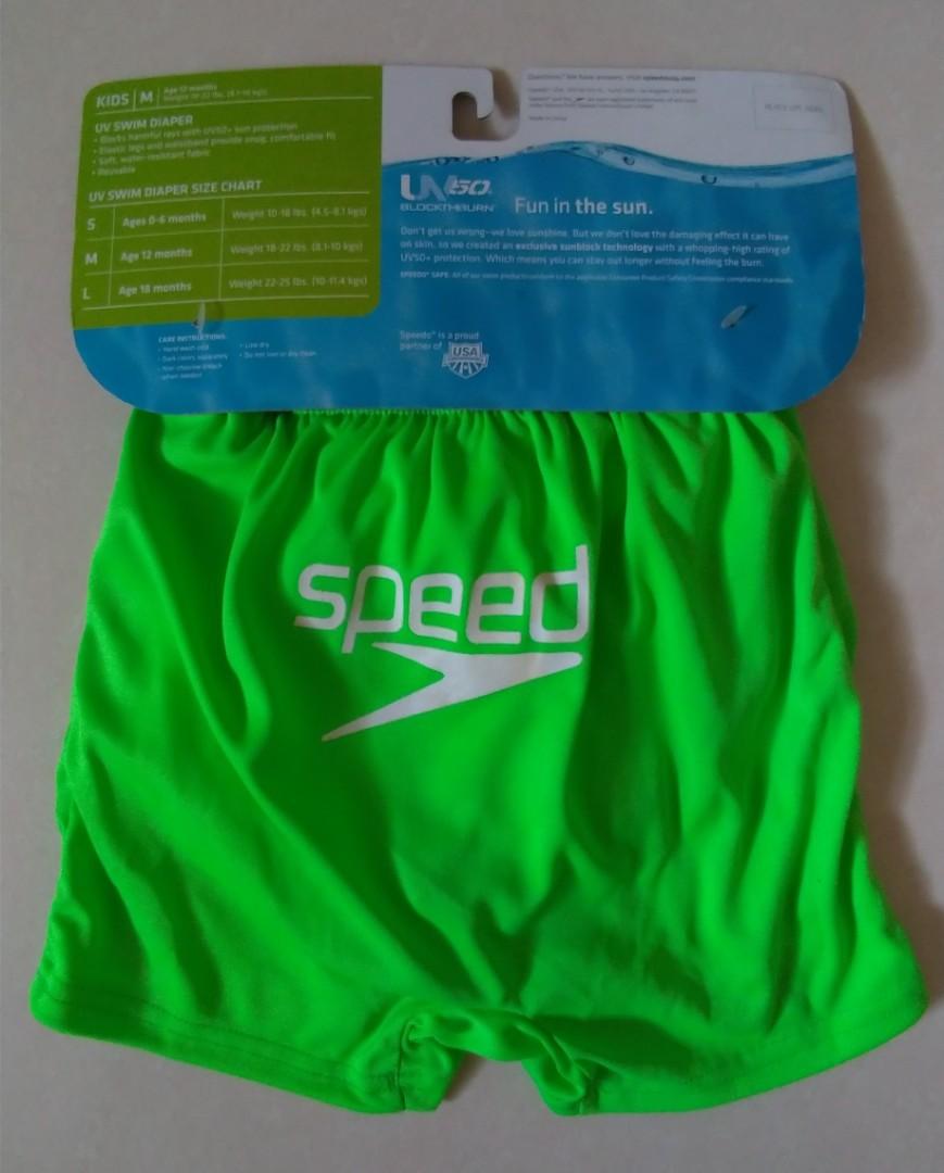 Speedo Swim Diaper Size Chart
