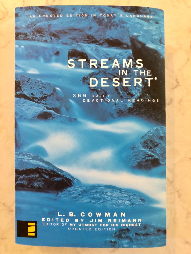 Streams in the Desert Devotional by L B Cowman, Hobbies & Toys, Books & Magazines, Fiction & Non