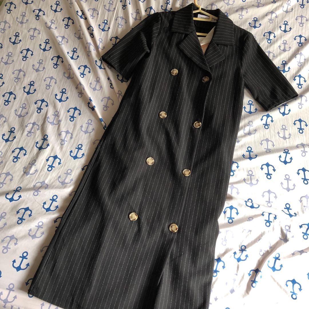 Button down blazer dress Clearance