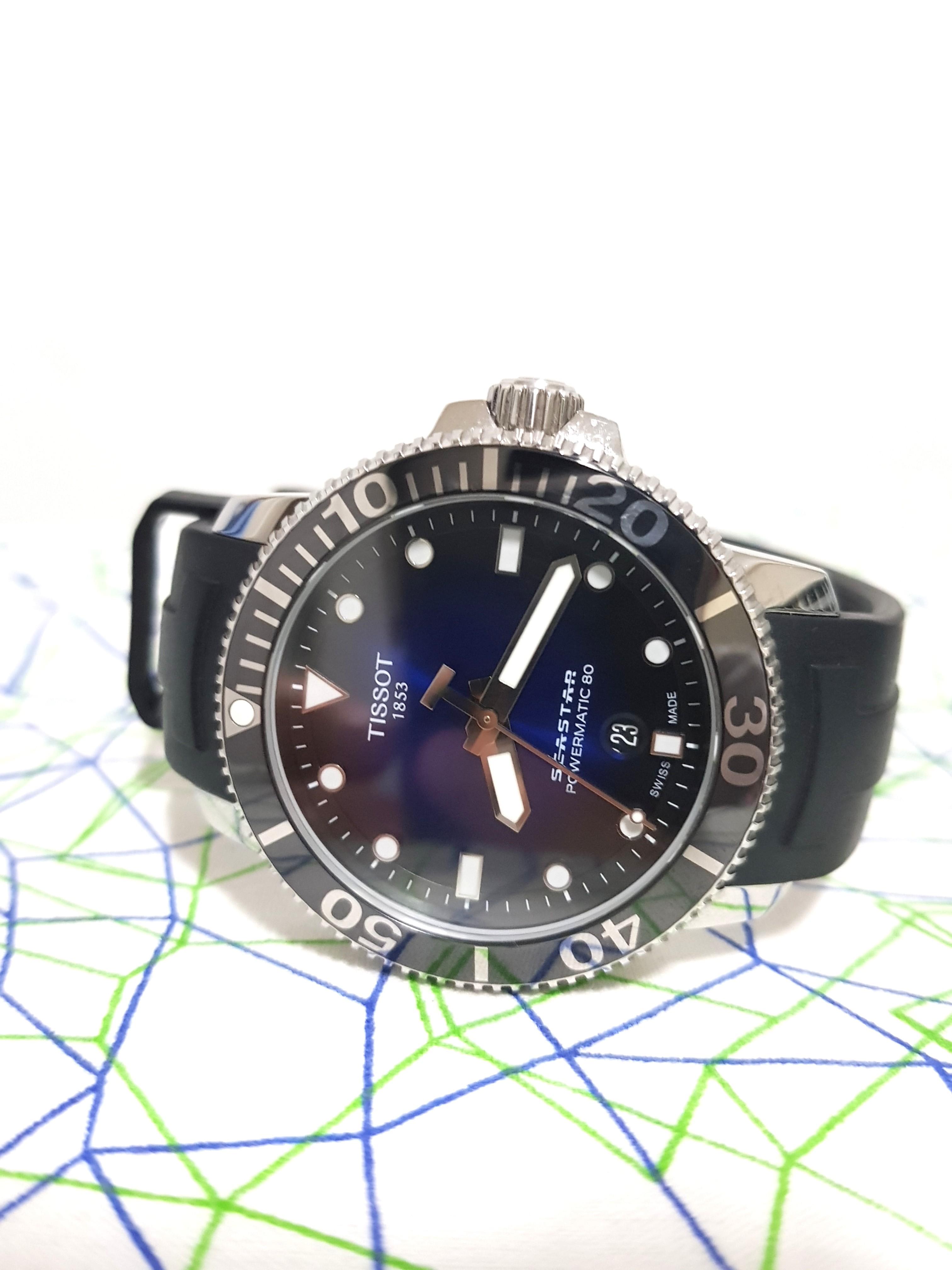 Tissot Seastar 1000 Powermatic 80 Luxury Watches On Carousell