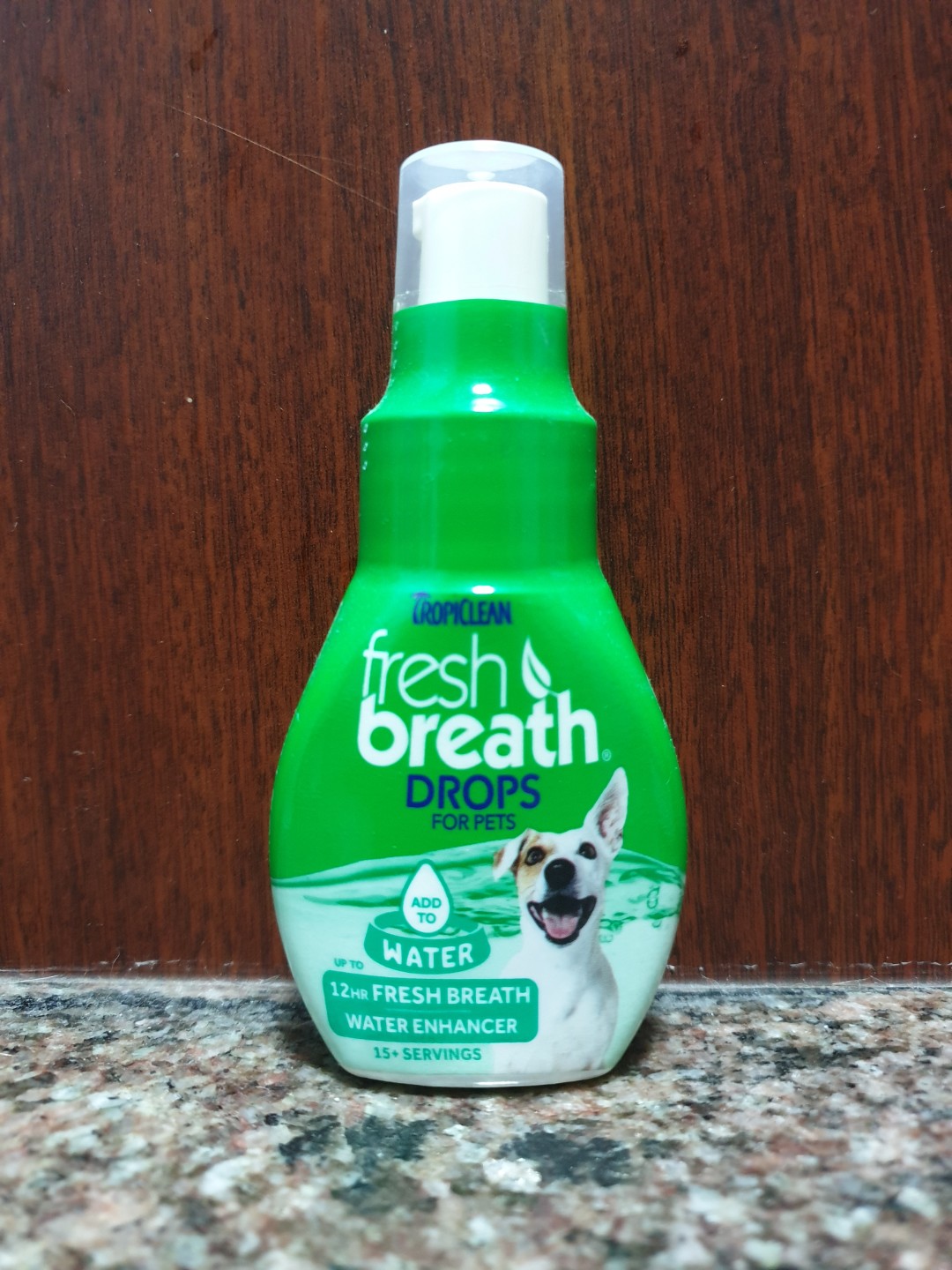 tropiclean fresh breath drops