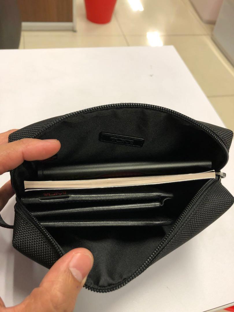 Tumi Small Kit Pouch original, Fesyen 