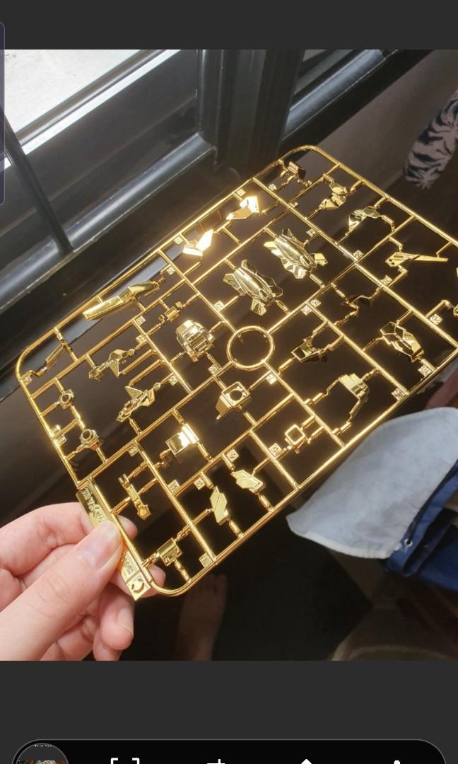 Unicorn Gundam Custom Plated Gold Toys Games Others On Carousell
