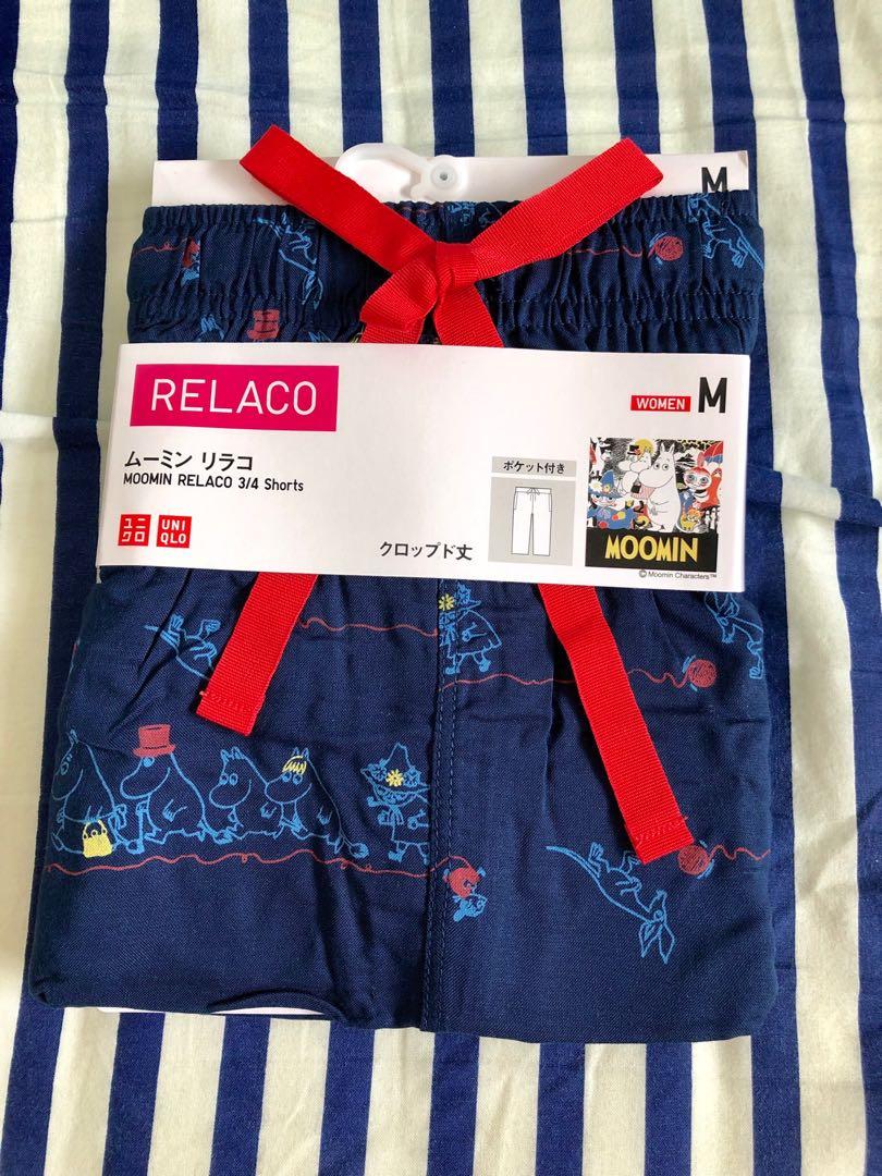 Uniqlo Moomin Relaco 3 4 Shorts Women S Fashion Bottoms Other Bottoms On Carousell