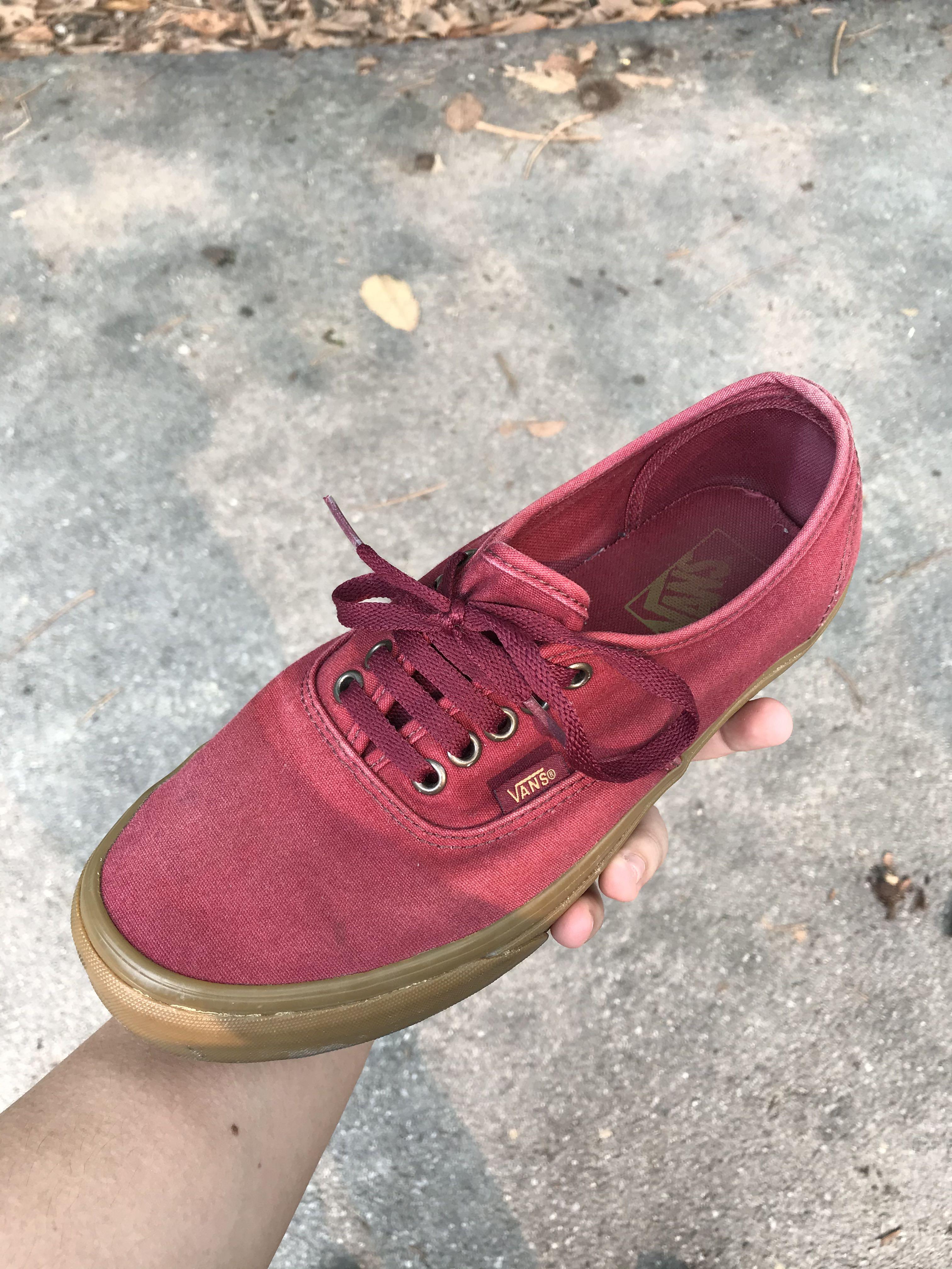 Vans Gumsole Maroon