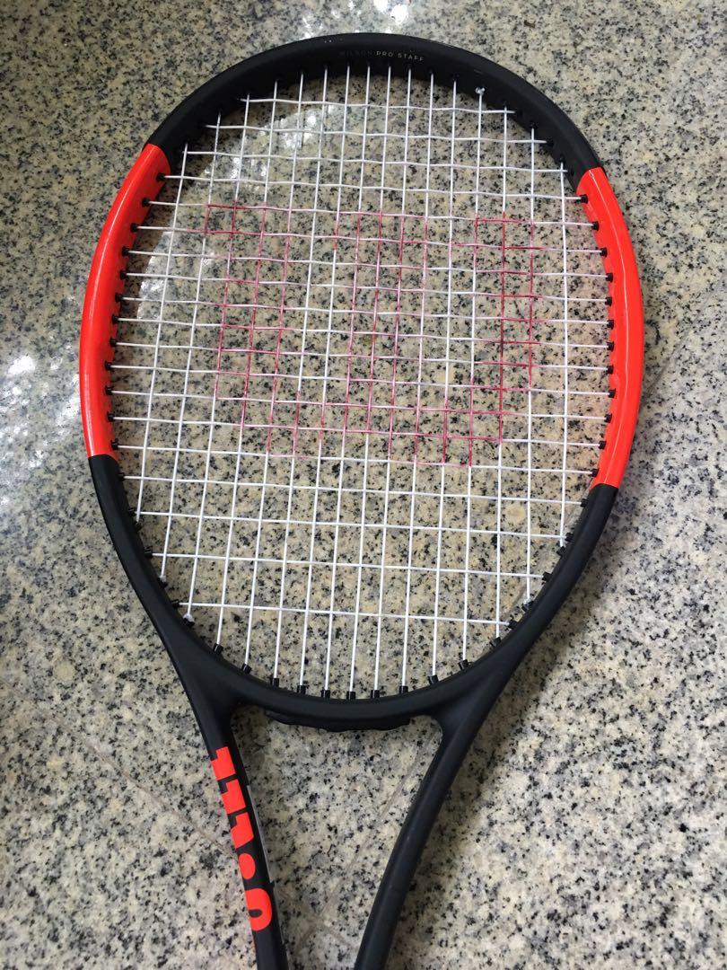 wilson pro staff 97 black and red