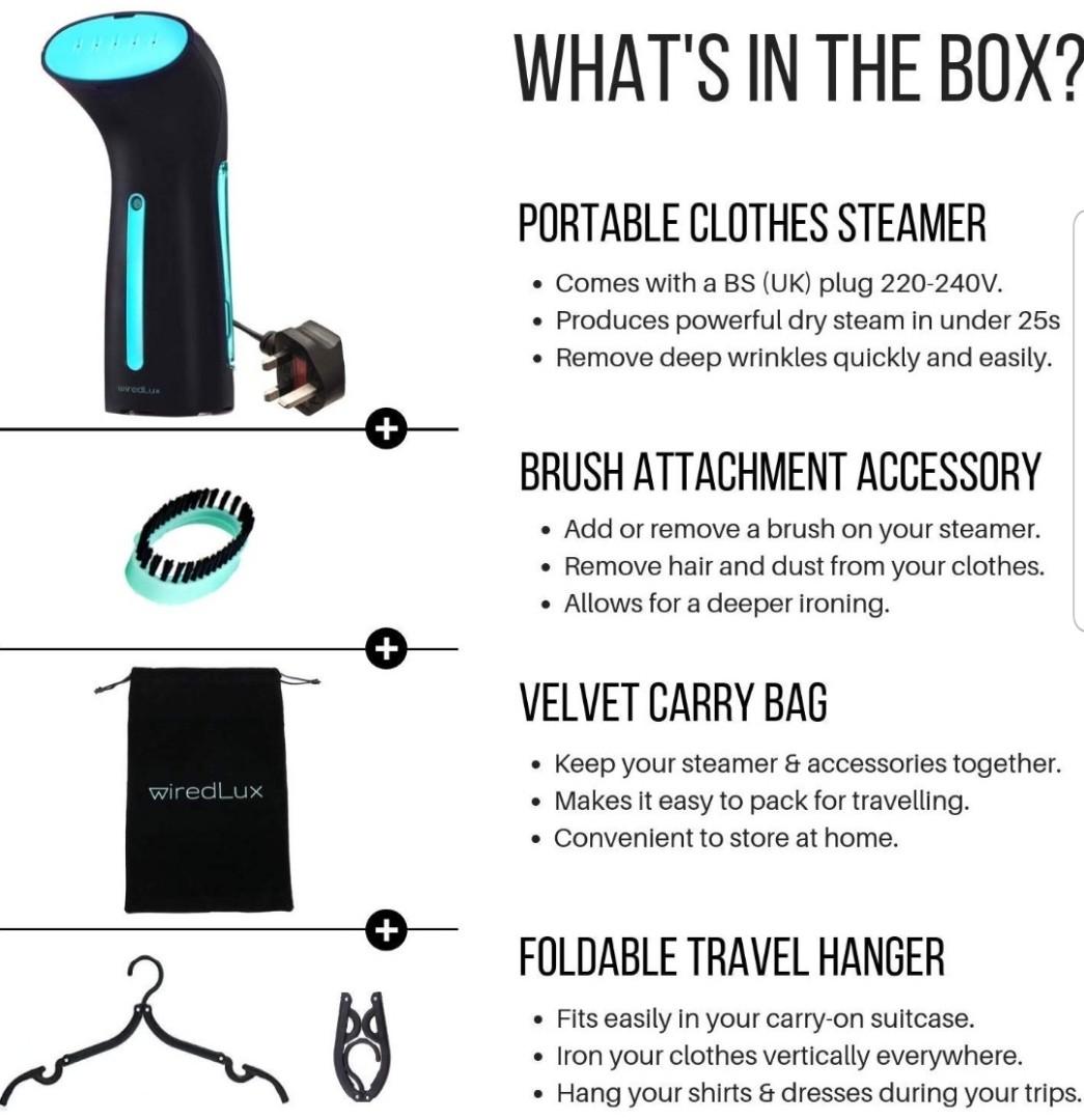 iron with steamer attachment