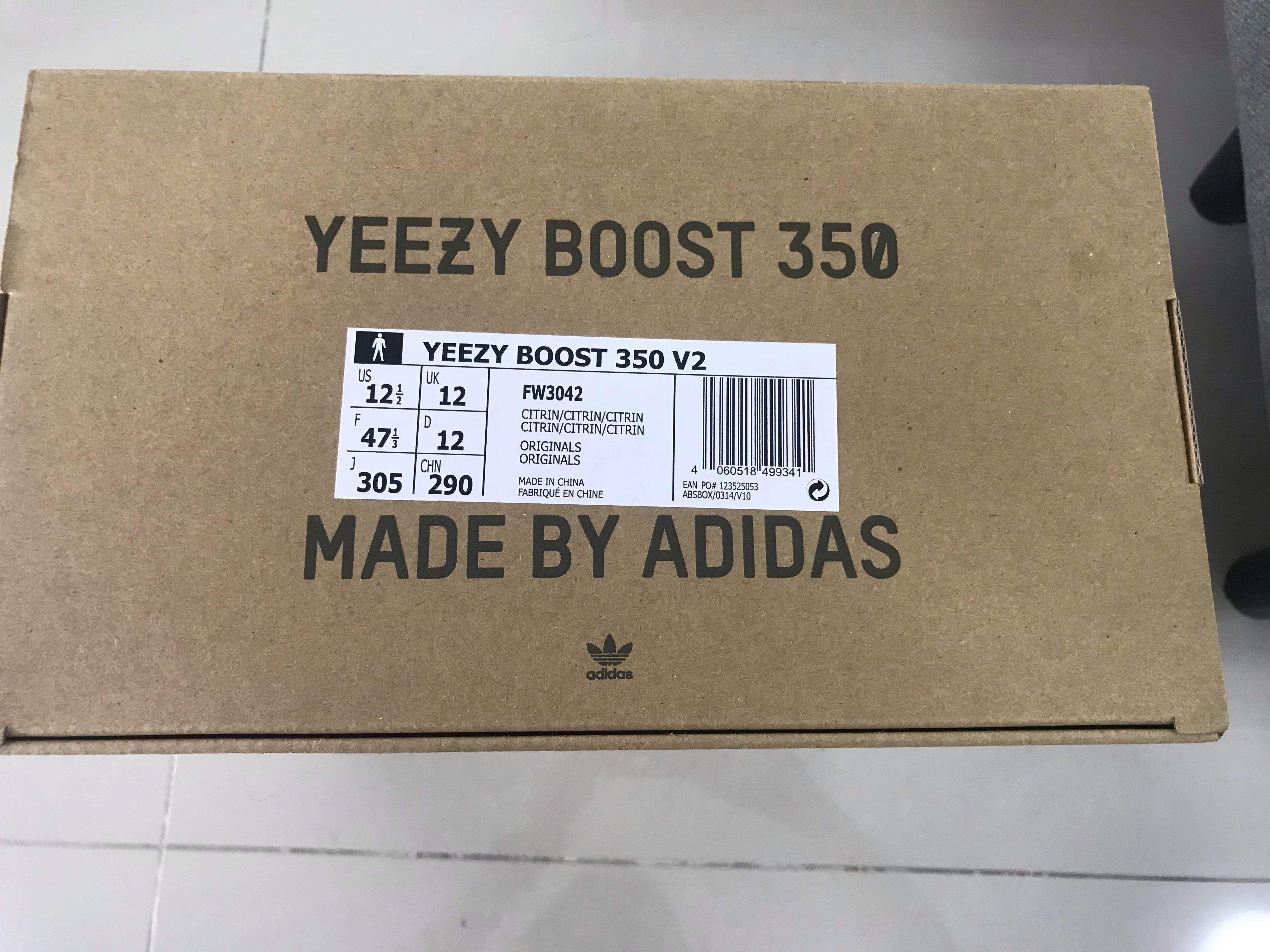 yeezy boost 350 v2 citrin price