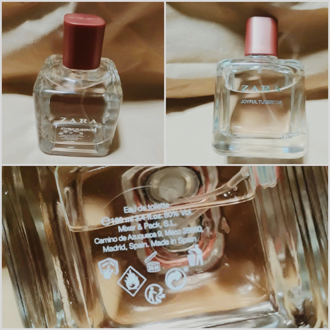 joyful tuberose zara perfume