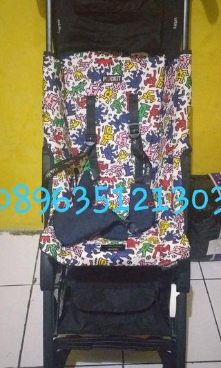 Stroller pockit keith haring