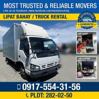 Lipat bahay rental Truck for rent Trucking