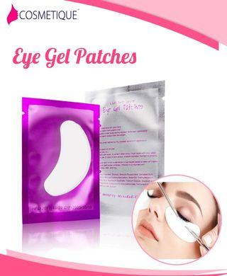 Lint Free Eye Gel Patches for Extensions Disposable Eyelash Pad Lash Extension