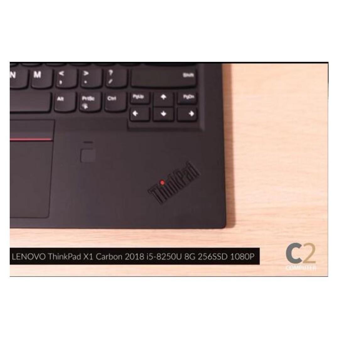 特價一台) LENOVO ThinkPad X1 Carbon 2018 i5-8250U 8G 256SSD 14