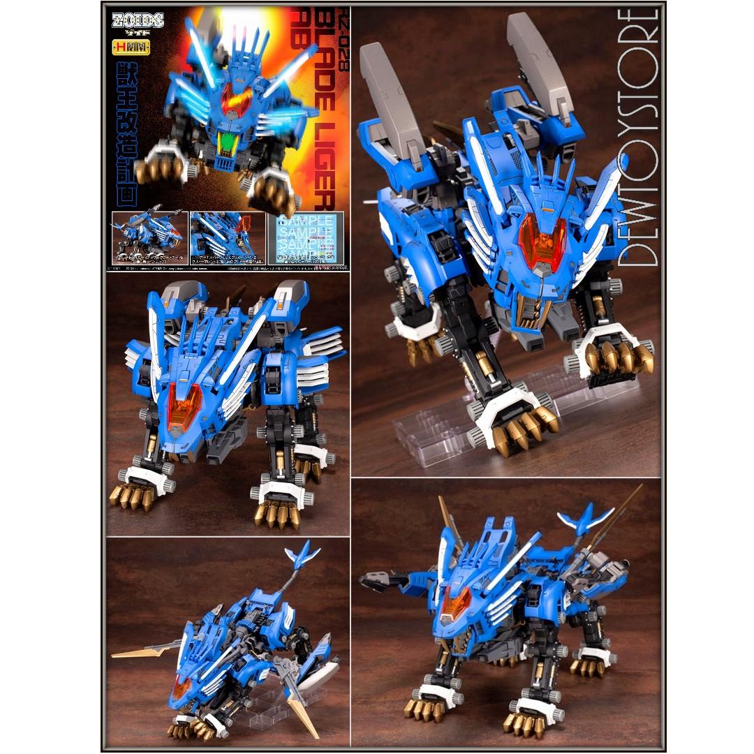 In Stock Kotobukiya Zoids Hmm Series Model Kit Rz 028 Blade Liger Ab Toys Games Bricks Figurines On Carousell