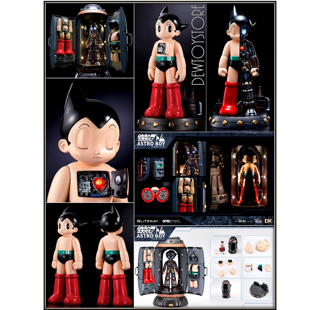 Urgent Pre Order Blitzway Superb Anime Statue Bw Ns Astro Boy Mighty Atom Deluxe Version Hobbies Toys Toys Games On Carousell