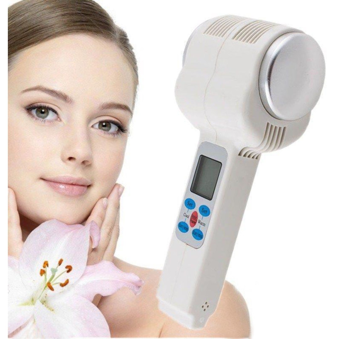 Accept CreditCard Hot and Cold Hammer 2IN1 Facial Machine, Beauty
