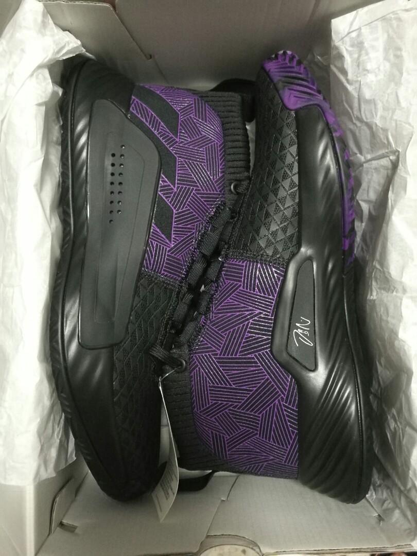 Adidas Dame 5 Black Panther Men s Fashion Footwear Sneakers on