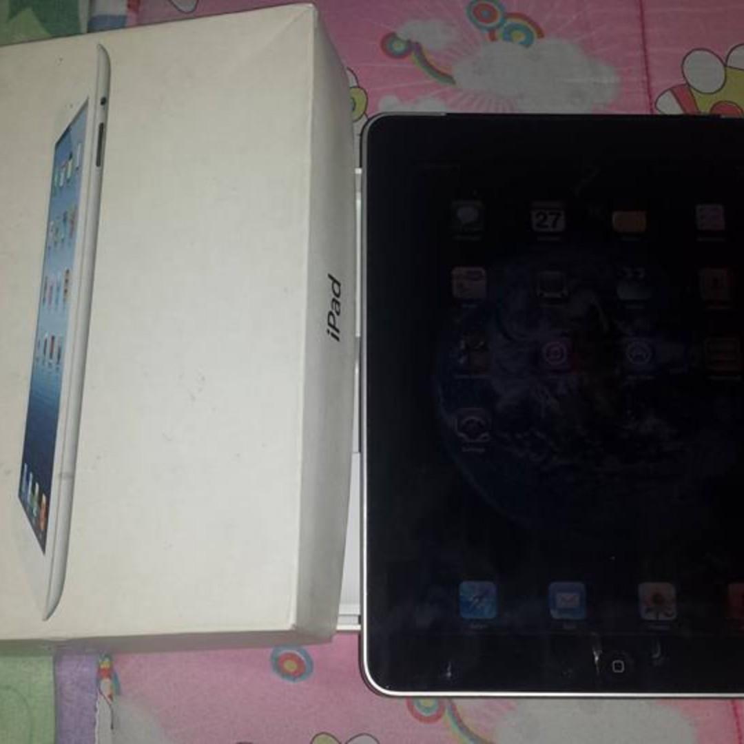 APPLE TABLET FOR SALE (Category: Portable Audio Accessories) located in Quezon City. Submitted by rionava (Listing ID 253107740, Image 2). Description: FOR SALE APPLE TABLET USA VERSION WITH OUT CAMERA WITH BOX AND CHARGER FOR DETAILS AND OTHER INQUIRIES JUST CONTACT THE SELLER AT 09363585485. FOR PICK UP ONLY. .