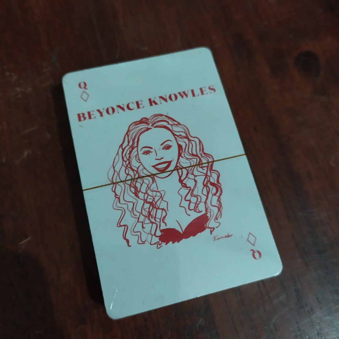Beyonce card, Hobbies & Toys, Toys & Games on Carousell