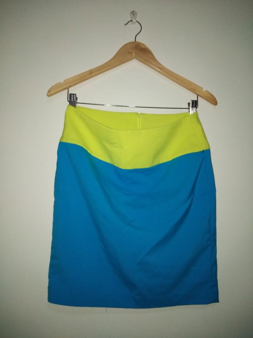 Blue Neon Skirt (Category: Skirts) located in Las Pinas. Submitted by kdth_ (Listing ID 253196429, Image 2). Description: Shipping within Metro Manila Php 50.