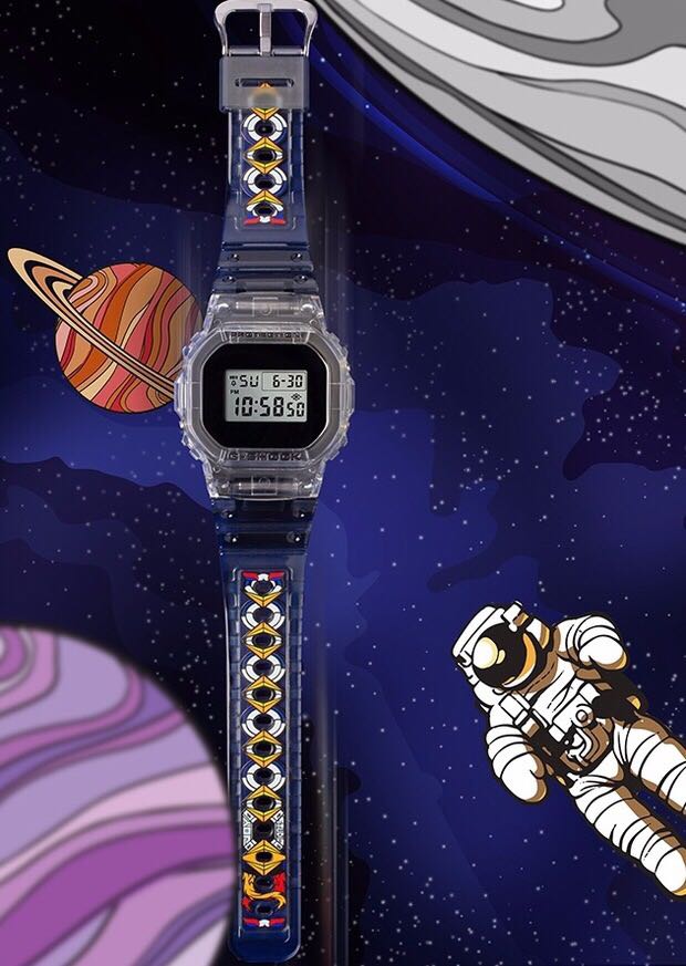 BNIB Casio Gshock x Joy Studio Space Theme DW-5600SK-1PRS DW-5600SK Special  Edition with JOY Toy Men Watch, Mobile Phones \u0026 Gadgets, Wearables \u0026 Smart  Watches on Carousell