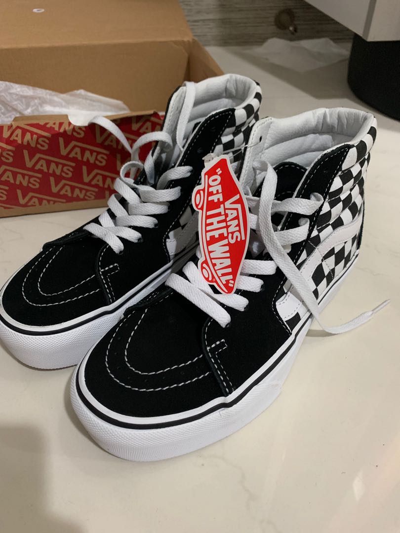 Vans Checkered High Tops Sneaker 