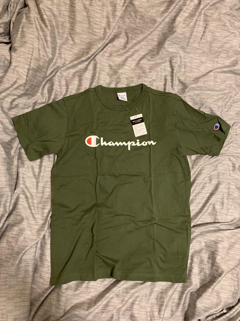 green champion t shirt
