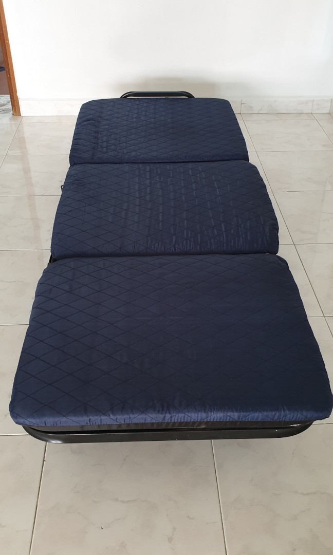 Compact Folding Bed, Furniture & Home Living, Furniture, Bed Frames