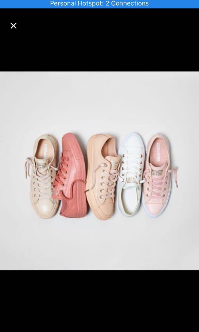 Converse holiday store nude collection