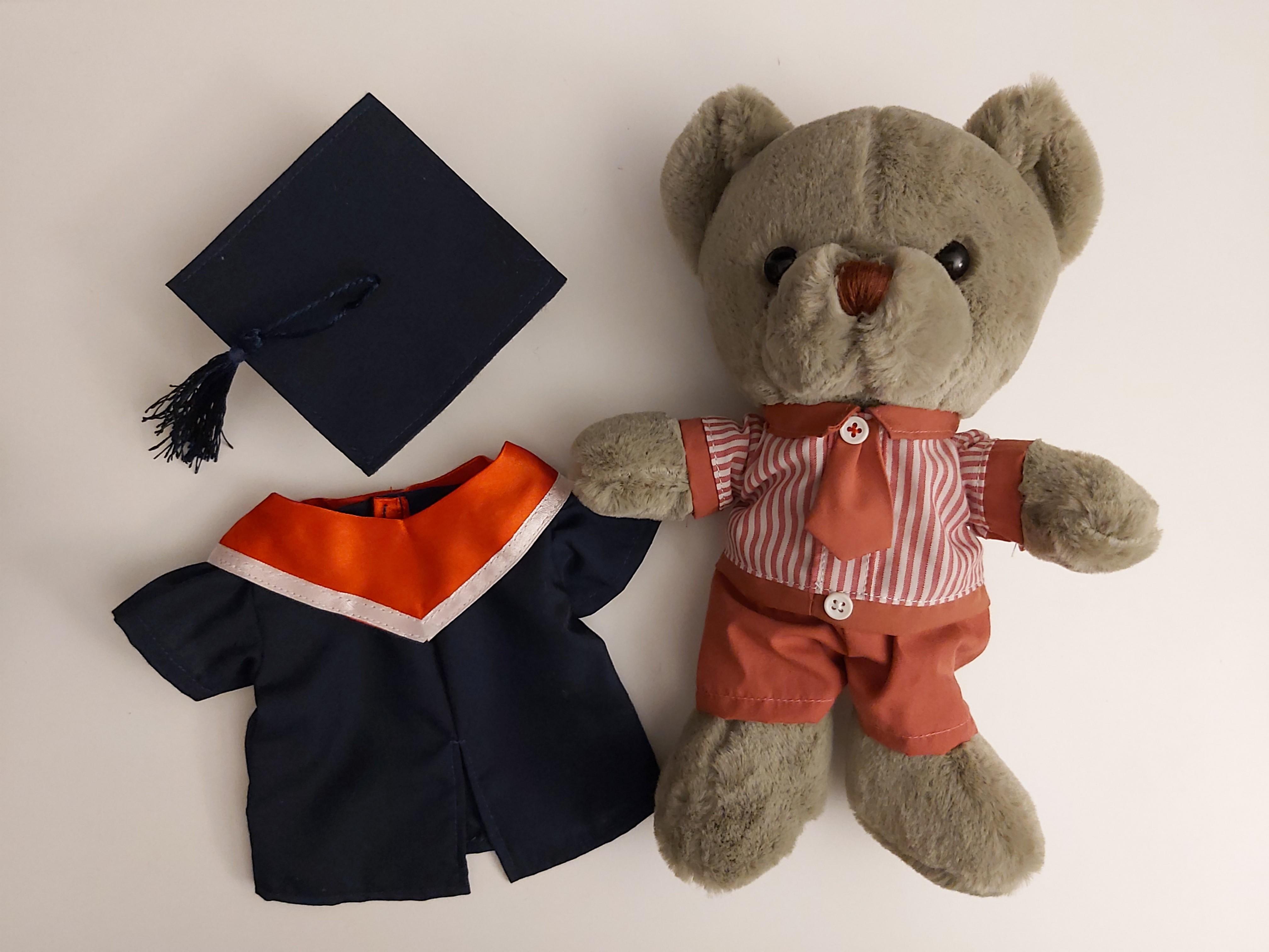 customized graduation bear