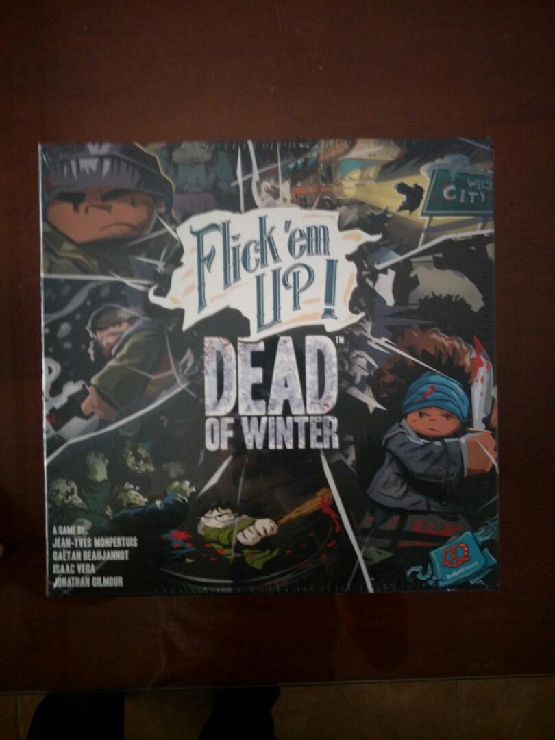 Flick Em Up Dead Of Winter Toys Games Board Games Cards On