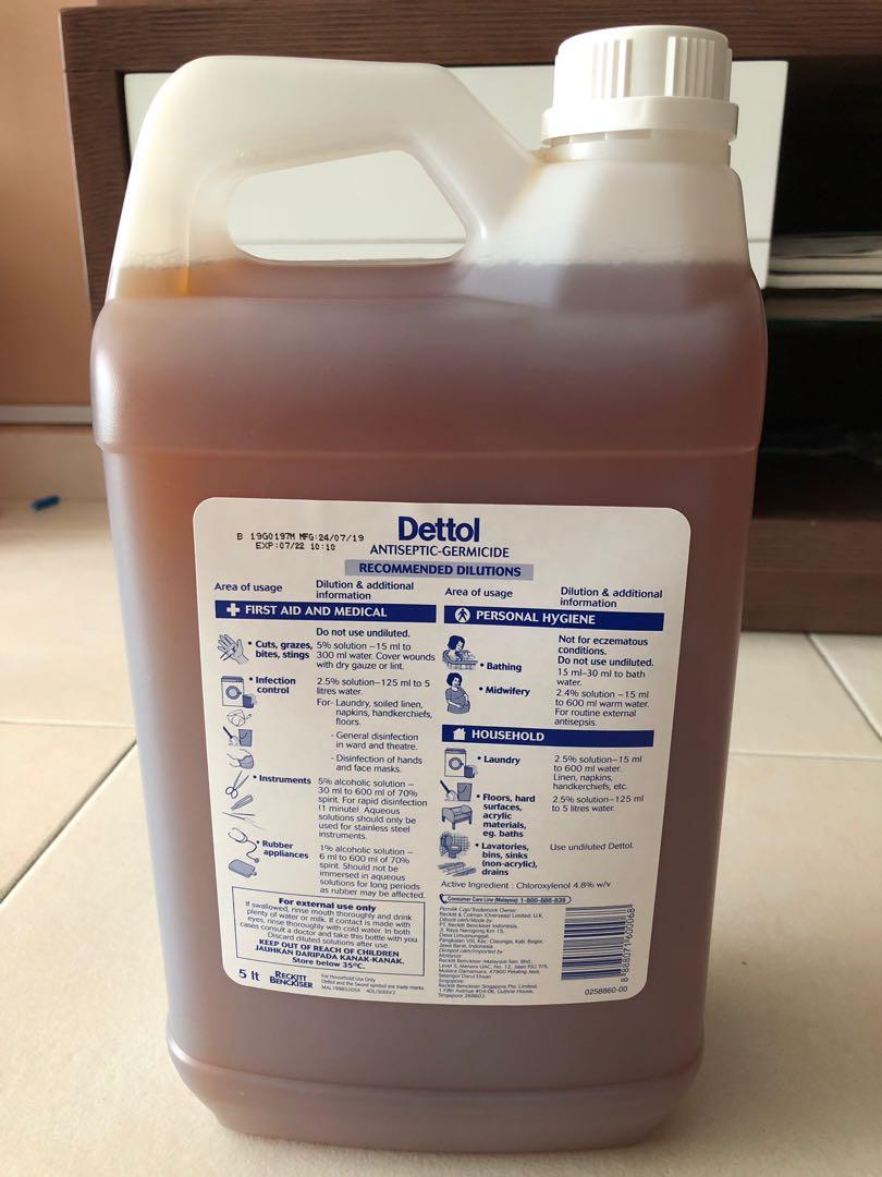 dettol 5l price