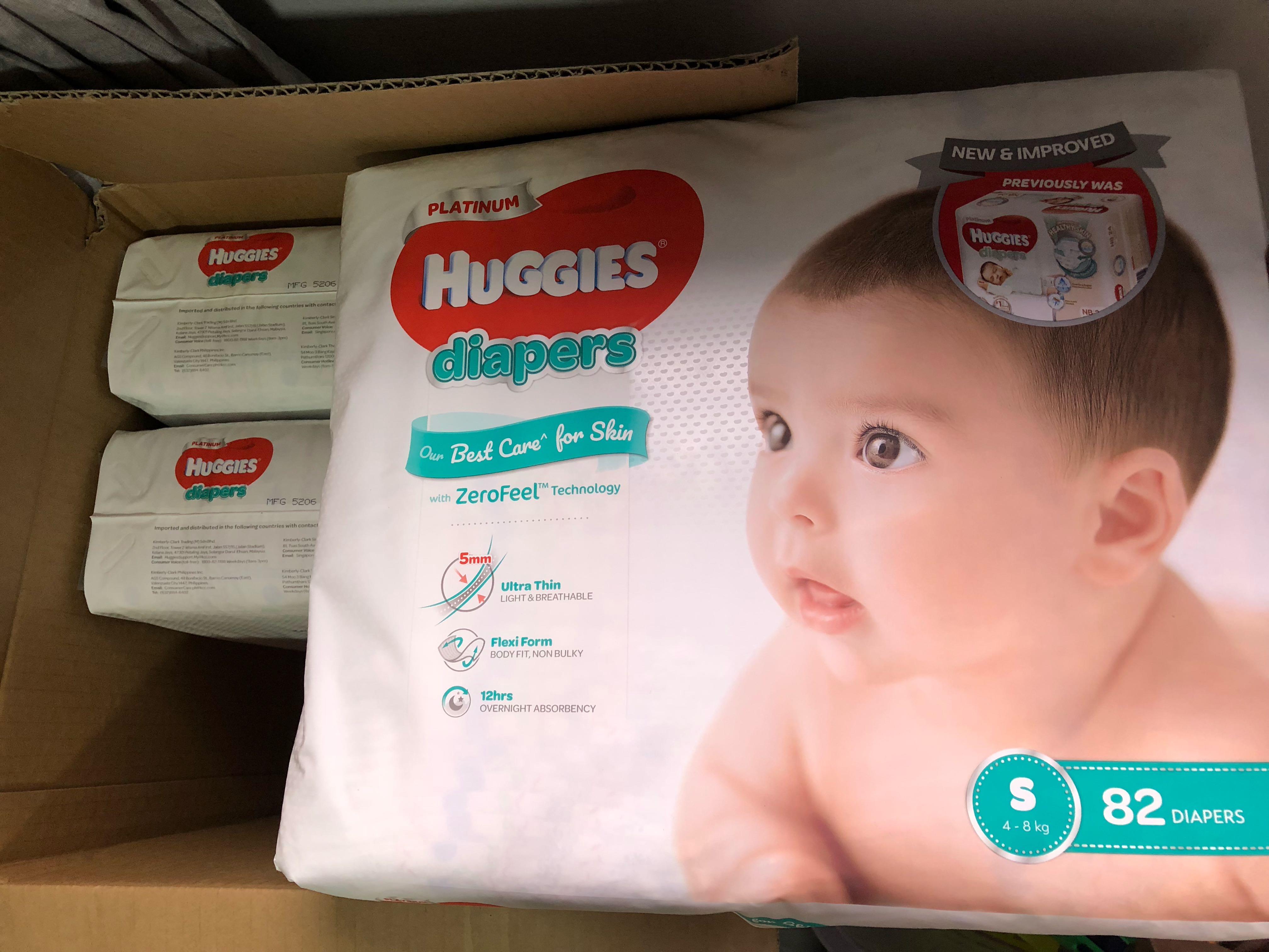 huggies platinum size s
