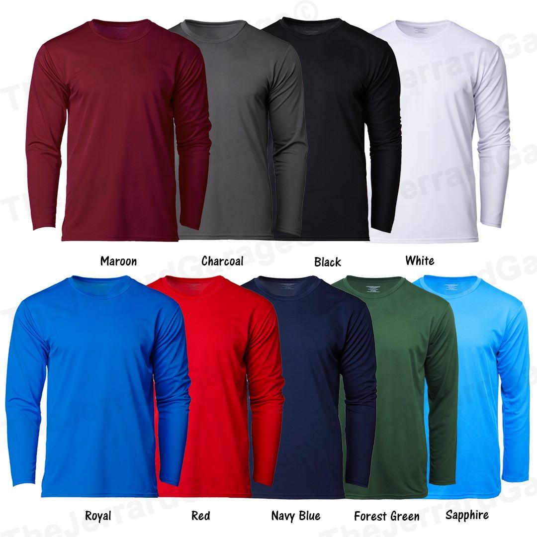 Dry Pique Dri Fit Long Sleeve T-Shirt 