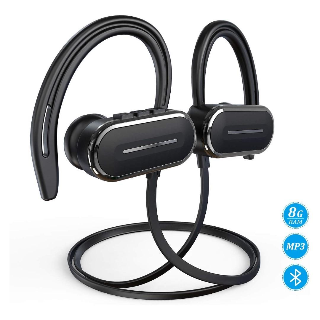 Earphones with built in mp3 sales