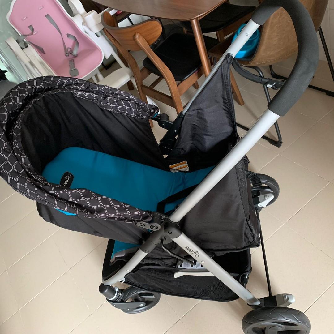 Evenflo flipside travel system with litemax infant car seat new arrivals