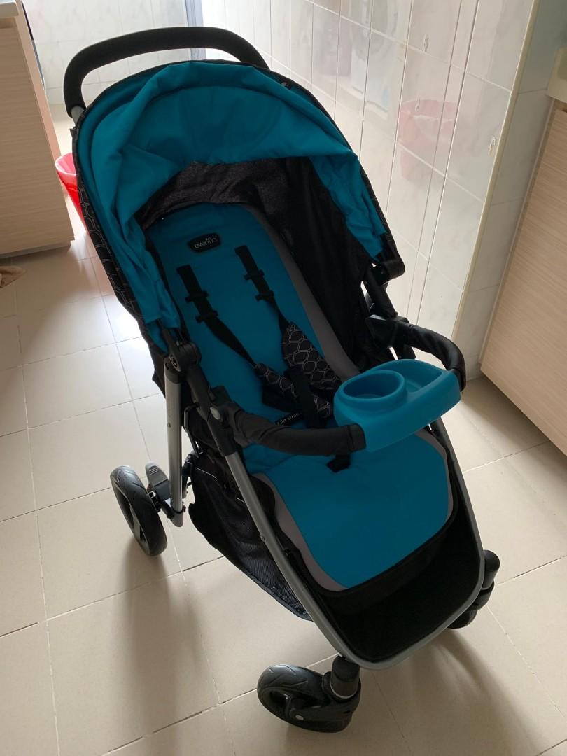 evenflo flipside travel system