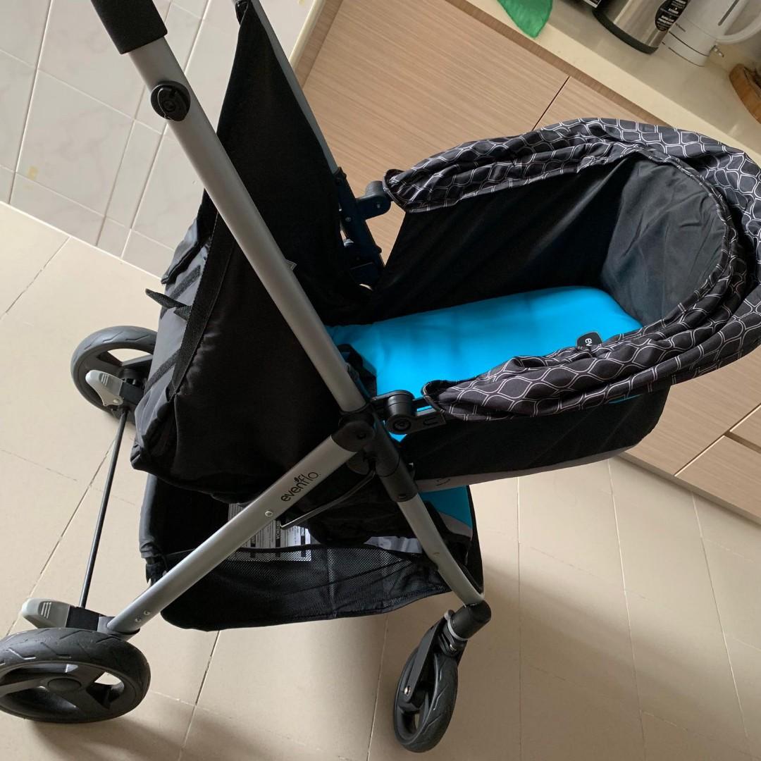 Evenflo flipside travel system with litemax infant car seat hot sale