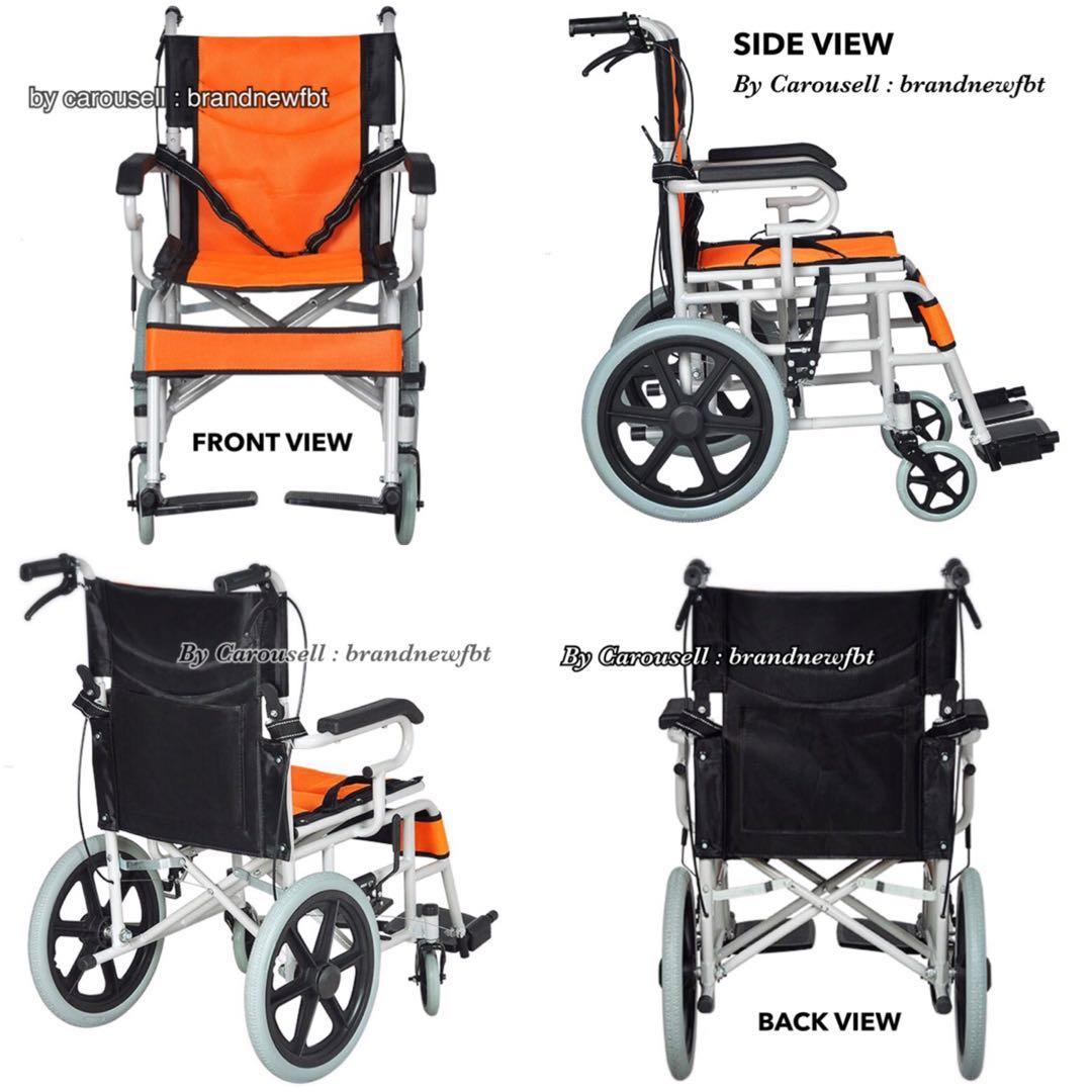 Wheelchair PROMOTION YISHUN Area foldable lightweight with FREE