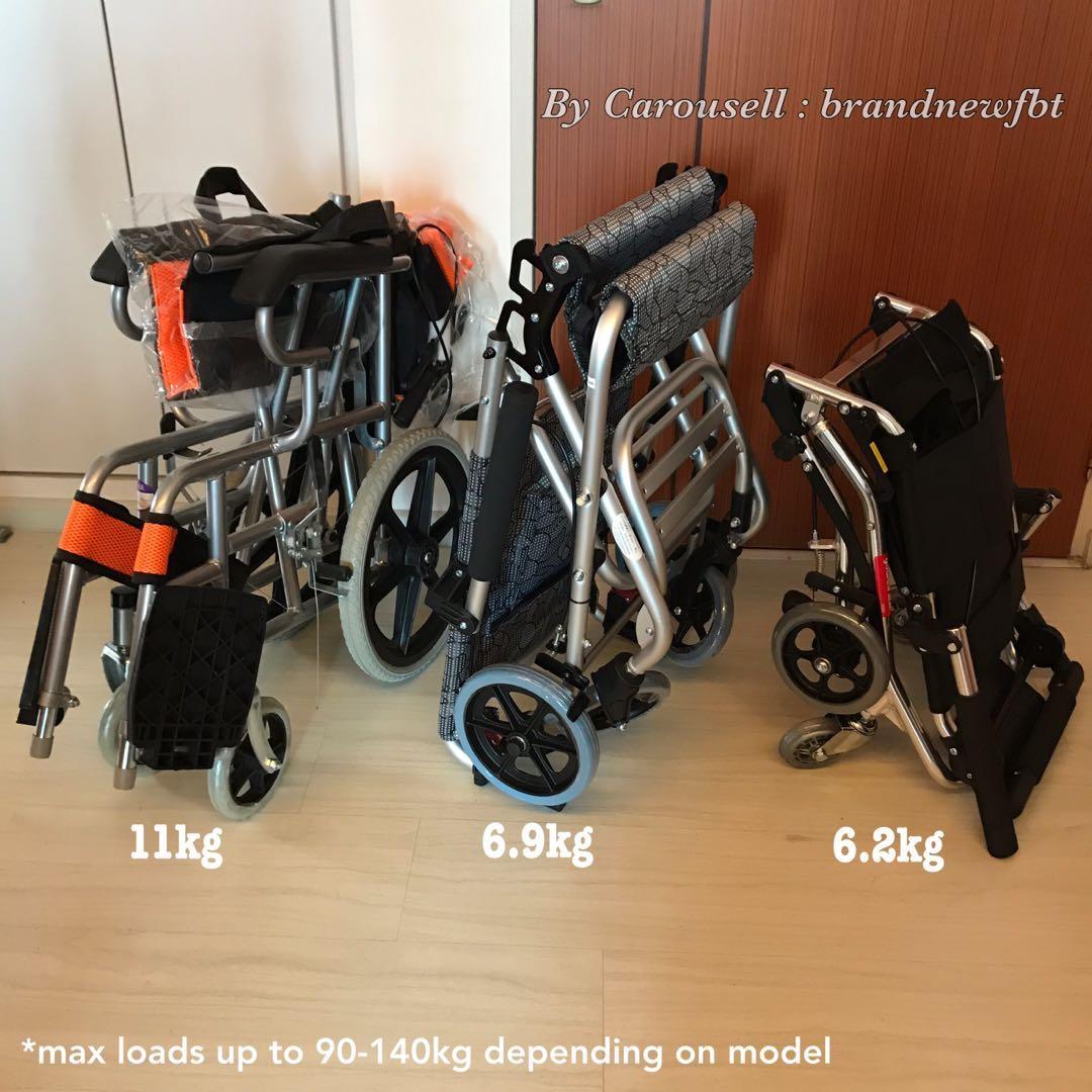 Wheelchair PROMOTION YISHUN Area foldable lightweight with FREE