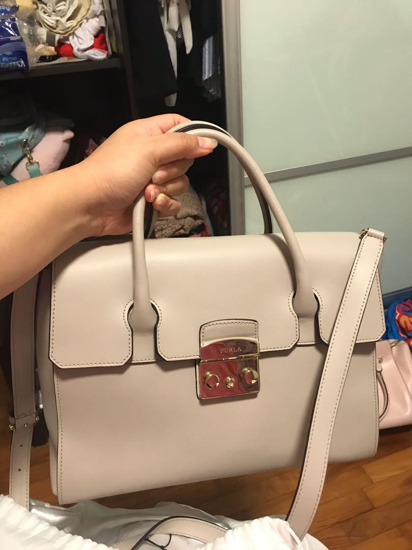 Furla metropolis online satchel large