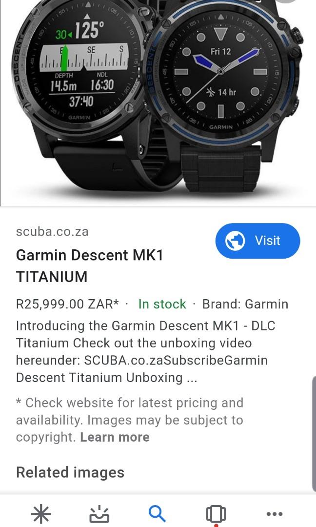 Garmin clearance mk1 titanium