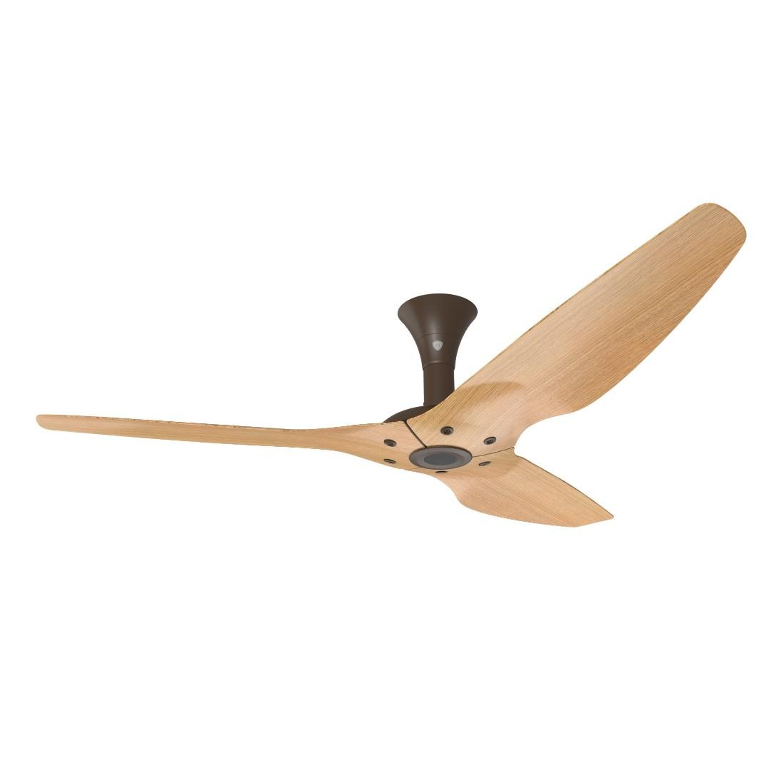 Haiku Indoor Ceiling Fan 1 3m Caramel Bamboo Low Profile Mount