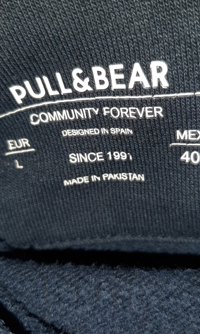 Tag hoodie pull and bear original clearance