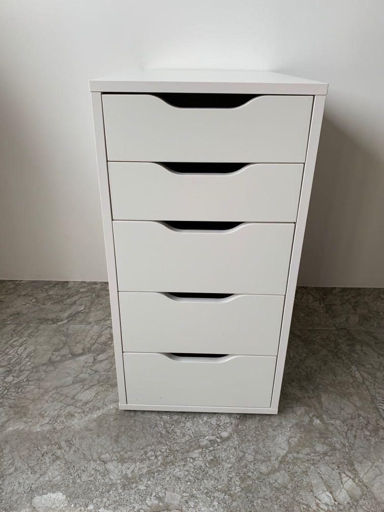 Ikea Alex Filing Cabinet Furniture Shelves Drawers On Carousell